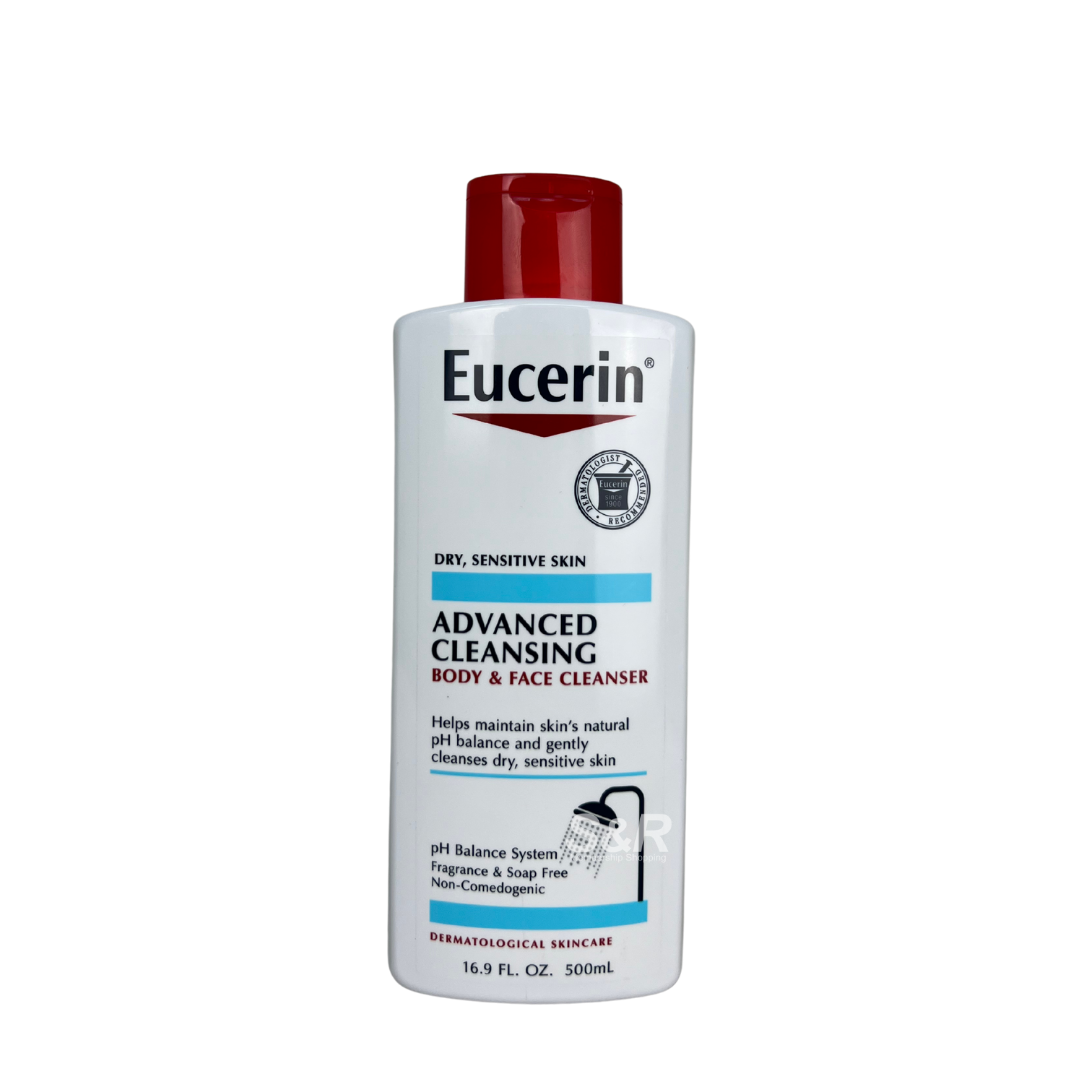 Eucerin Body & Face Cleanser 500mL